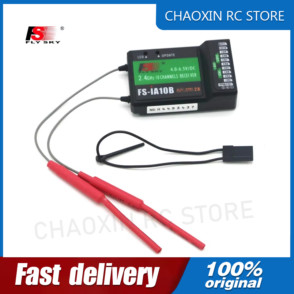 Rc Helicopter Battery - Flysky FS-iA10B 2.4G 10-kanaals ontvanger met