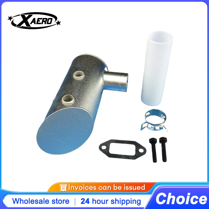 Rc Helicopter Gas - Originele DLE61 uitlaatdemper, hoogwaardige roestvrijstalen buis