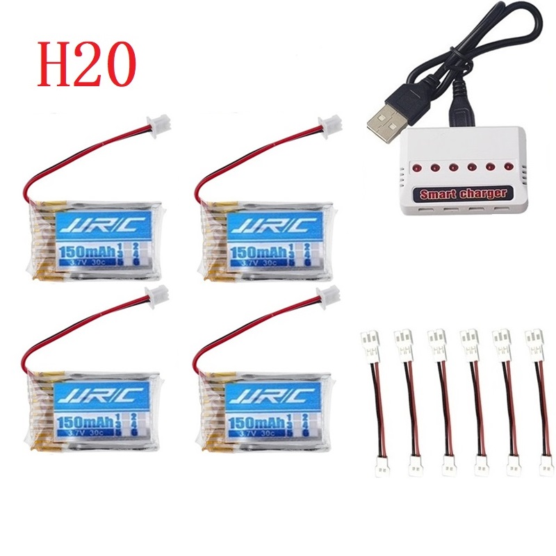 Originele JJRC H20 Batterij 3. - Rc Helicopter Charger recensie en prijs