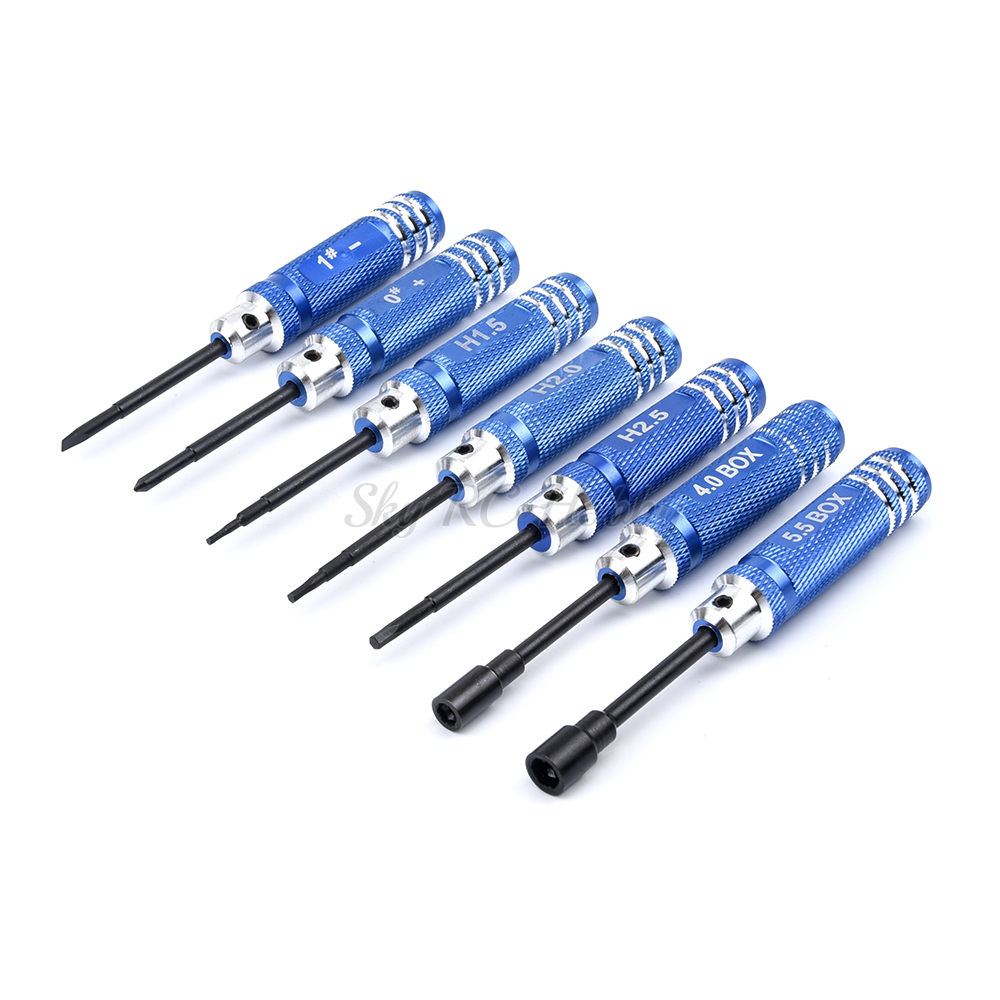 7 Stks/set 0/1/1.5/2/2.5/4/5.5 - Rc Helicopter Tool Kit recensie en prijs