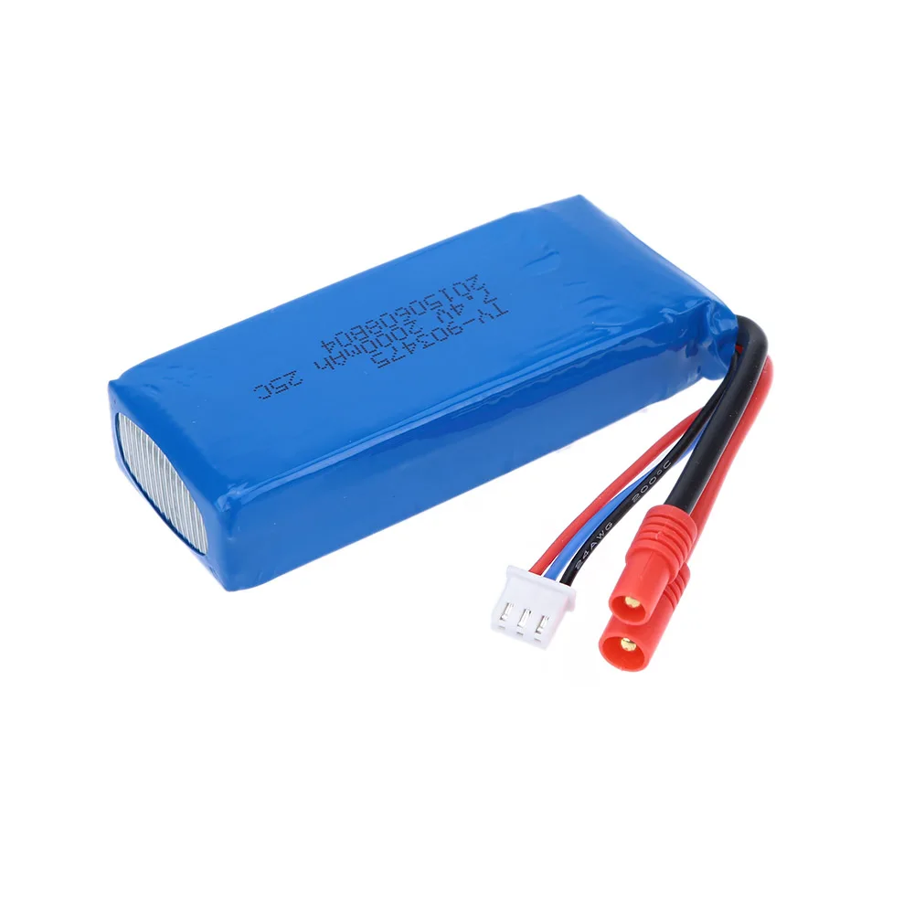 7.4V 2000Mah Batterij (Ronde C - Rc Helicopter Coaxial recensie en prijs