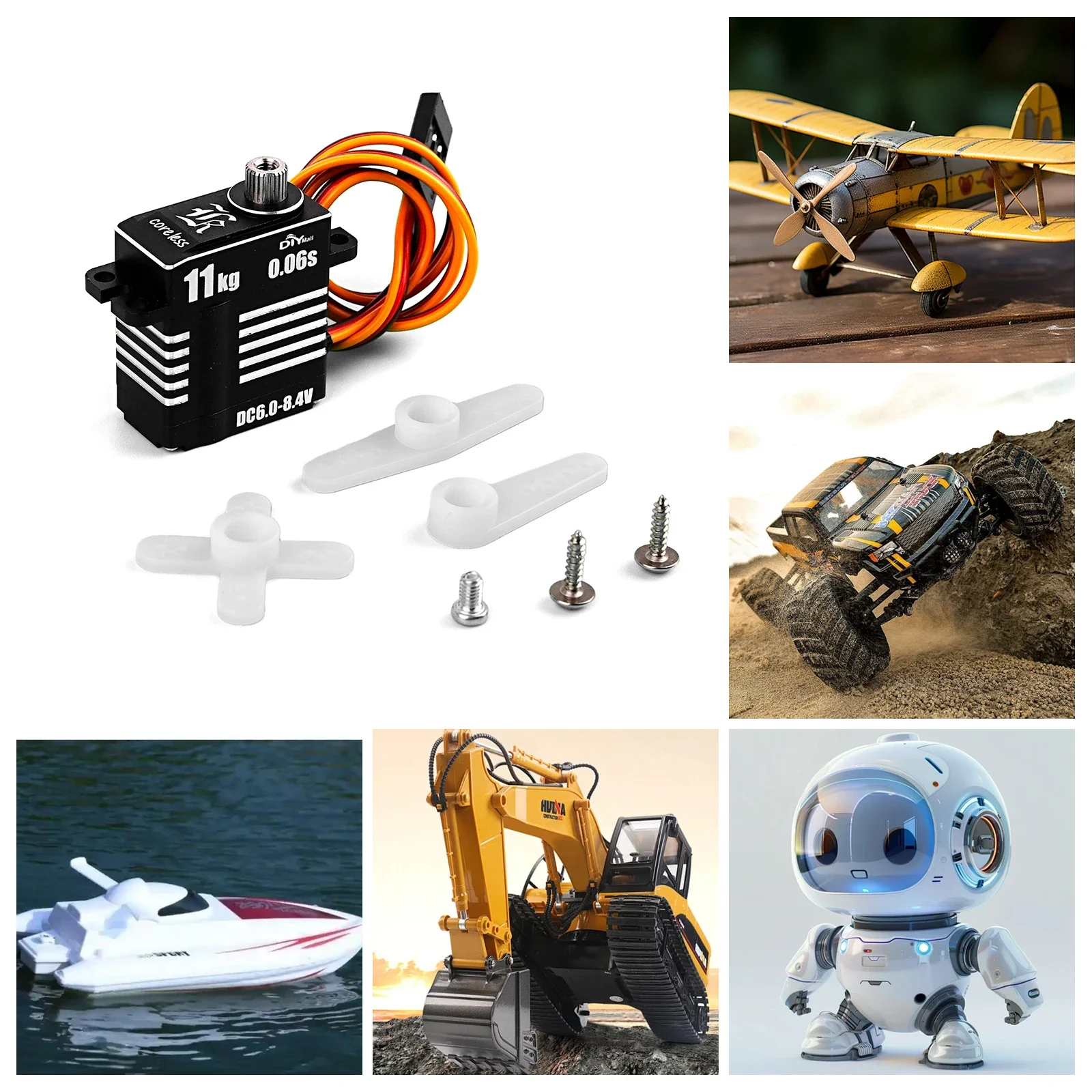 H-11 11KG Micro Digitale Servo - Rc Helicopter Motor recensie en prijs