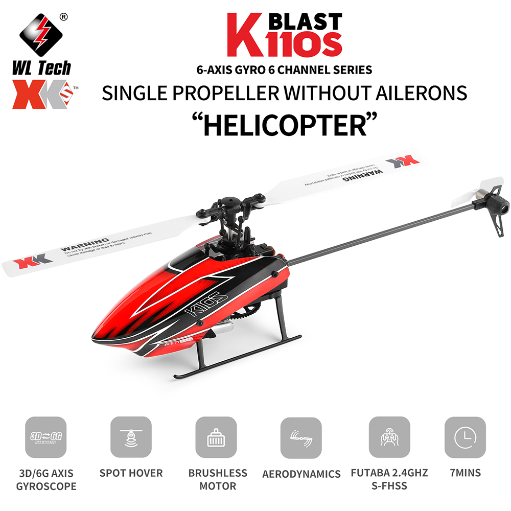 Wltoys Xk K 110S 6ch 3d 6G Sys - Rc Helicopter Blade recensie en prijs