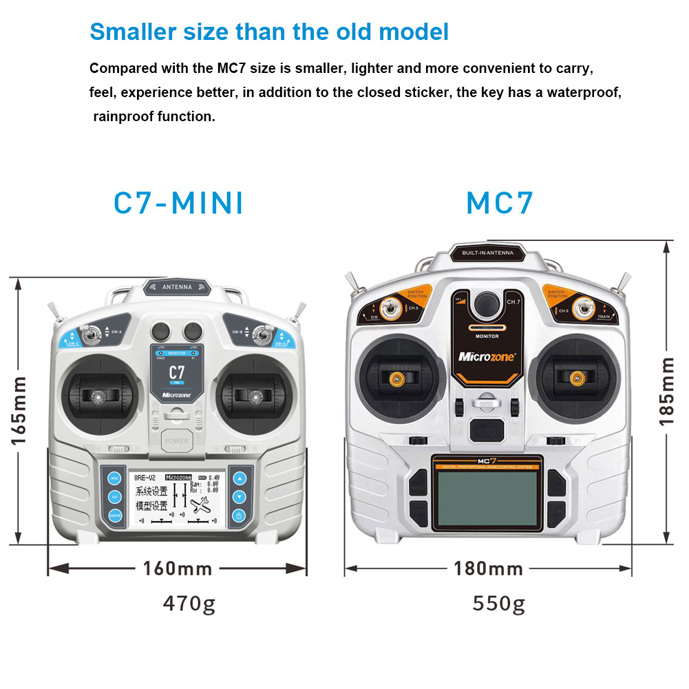MicroZone MC7 Controller C7 MI - Rc Helicopter Battery recensie en prijs