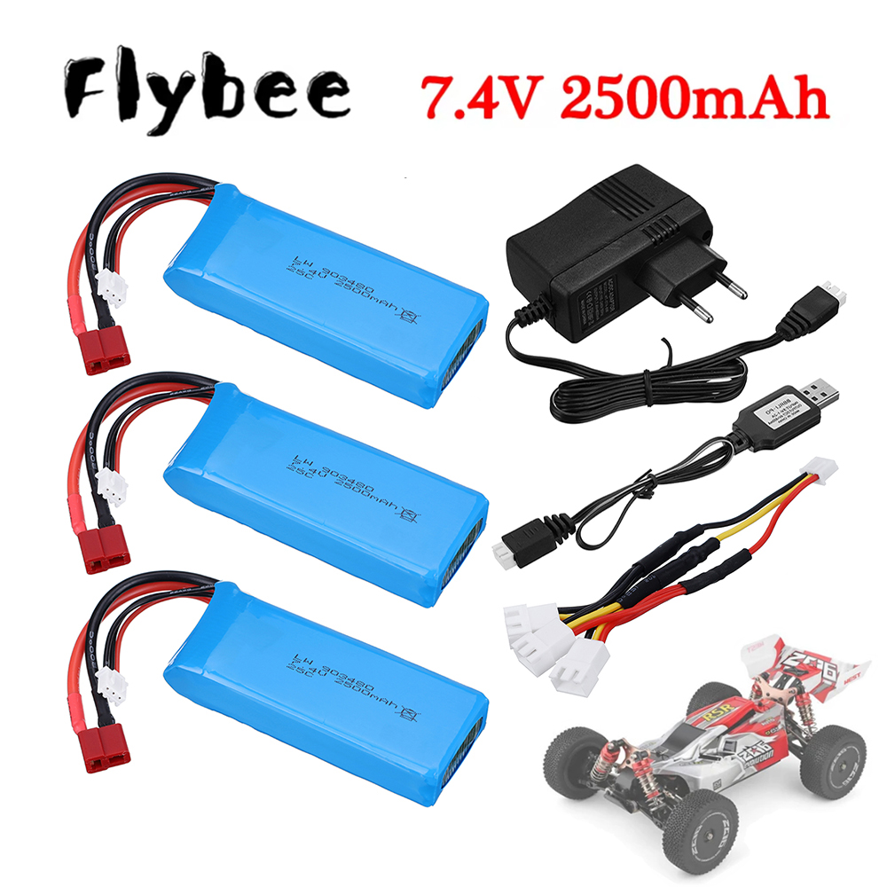 2s 7,4 V 2500 mAh Lipo-batteri - Rc Helicopter Charger recensie en prijs