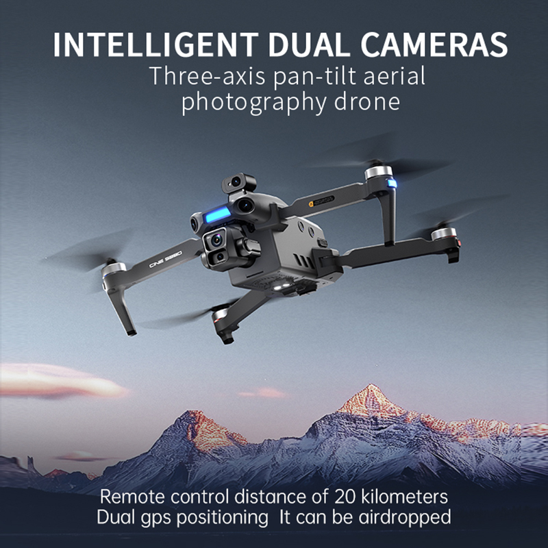 2026 Nieuwe 8K Dual Camera Dro - Rc Helicopter Electric recensie en prijs