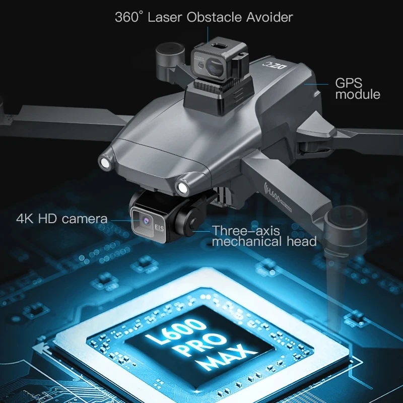 L600 PRO MAX GPS Drone Profess - Rc Helicopter Electric recensie en prijs