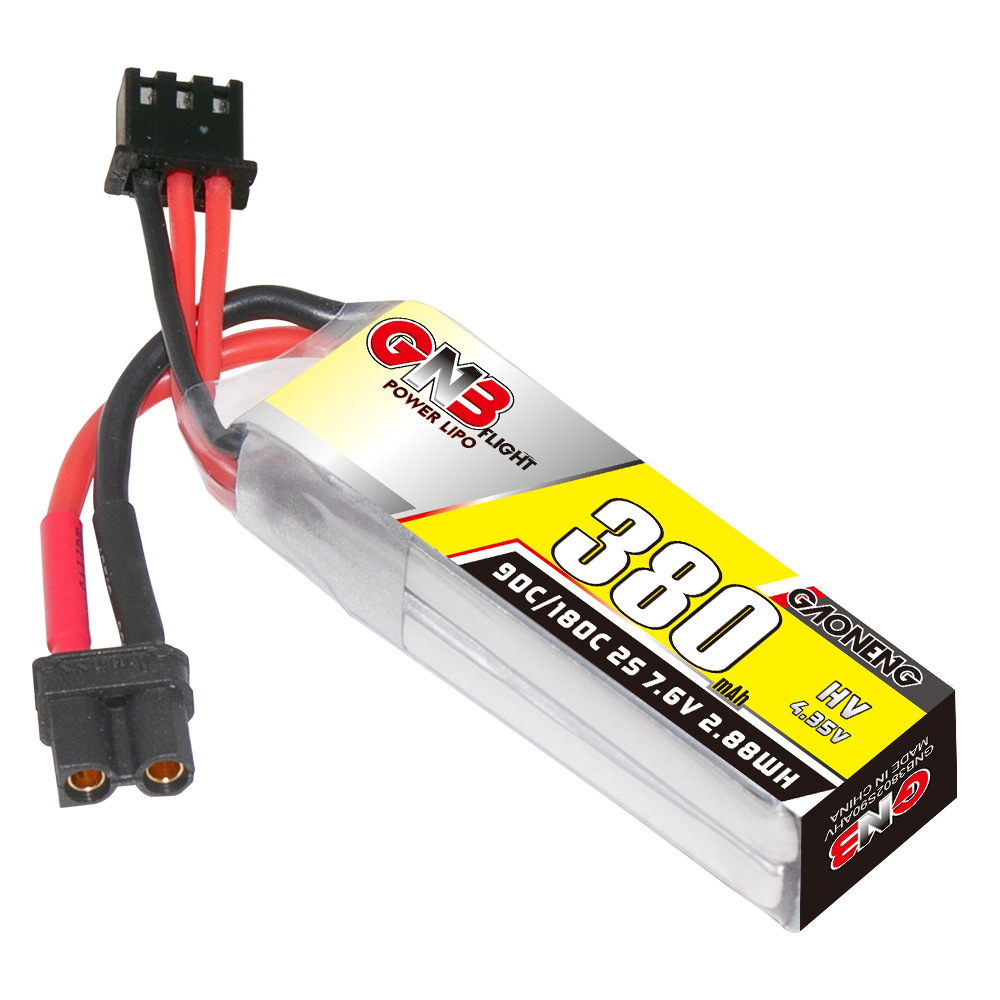 GNB 2S 7.6V 380mAh 90C/180C Li - Rc Helicopter Parts recensie en prijs