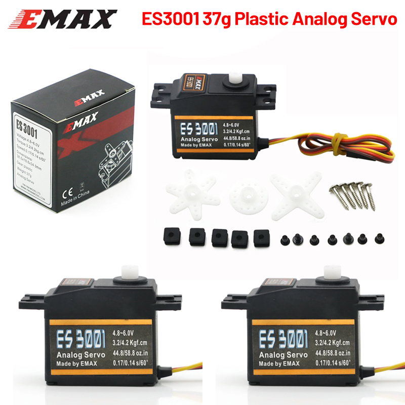 1/4PCS EMAX ES3001 4.8-6.0V 37 - Rc Helicopter Servo recensie en prijs