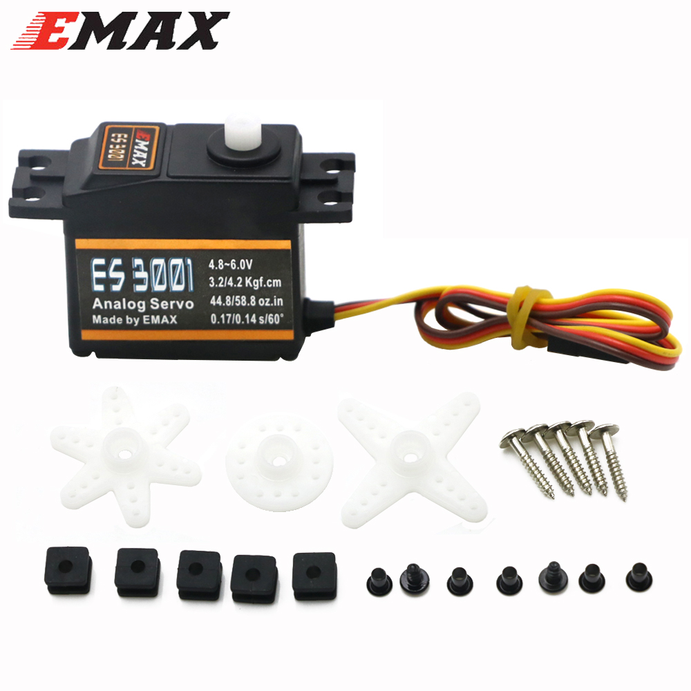 1/4PCS EMAX ES3001 4.8-6.0V 37 - Rc Helicopter Servo recensie en prijs