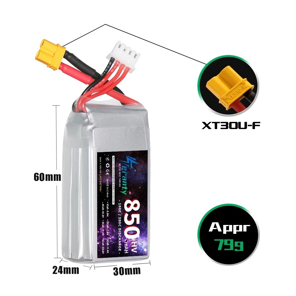 1/2/3PCS TERANTY 3S 11.4V Lipo - Rc Helicopter Battery recensie en prijs